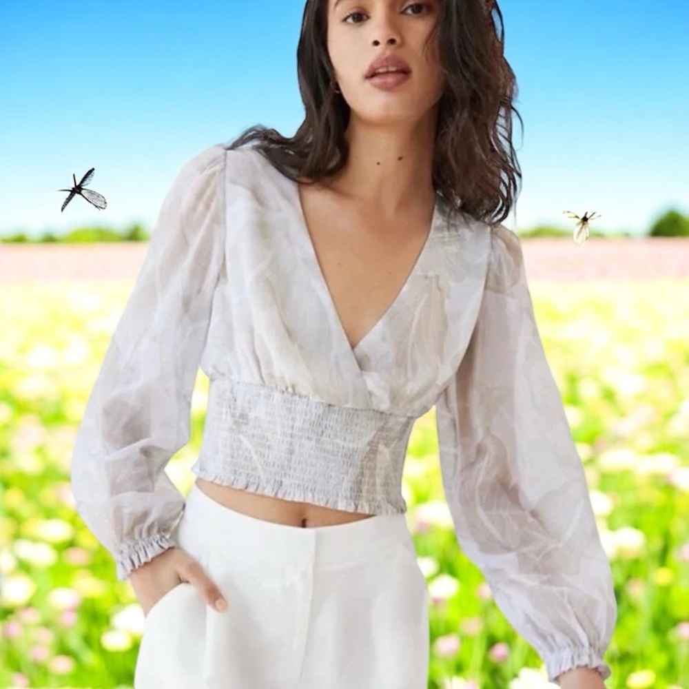 NWOT Wilfred Genoa Blouse
